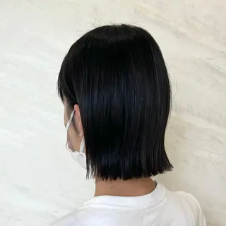 ショート カラー 顔周りカット/透明感 カラー🤍大塚蛍のヘアスタイル