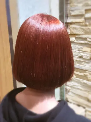 ショート カラー 🌈２０年目突入🎉 山口のヘアスタイル