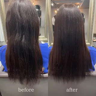 セミロング 艶髪/透明感カラー 山﨑俊輔のヘアスタイル