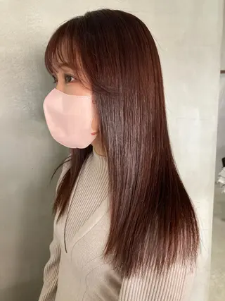 ロング Larry🌼中下 美香のヘアスタイル