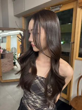 🌙ヘーゼルベージュ レイヤーカット🌙のヘアスタイル