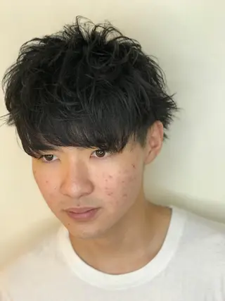 メンズ メンズ&髪質改善縮毛 矯正【平山🔥拓哉】のヘアスタイル