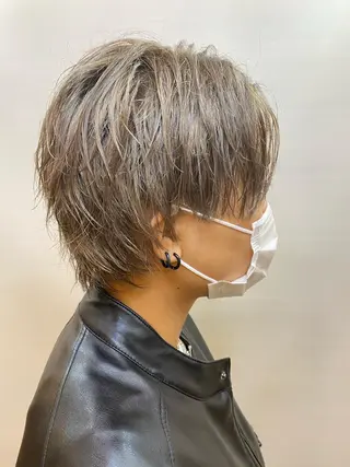 ショート カラー 再現性◎✨艶髪🔆 川﨑友稀のヘアスタイル