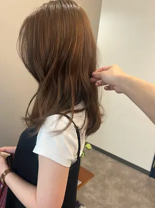 ロング カラー パーマ/透明感カラー 元町🌱takutoのヘアスタイル