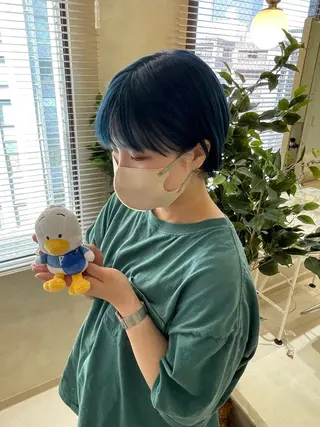 ショート れな/Zina博多 トレンド/顔周りのヘアスタイル