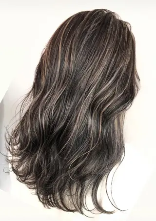 セミロング MIRIM栄 野田航生のヘアスタイル