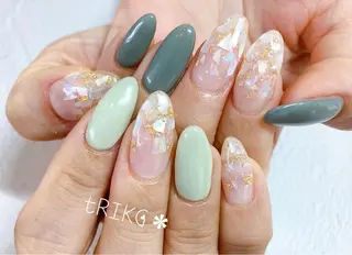 ネイル tRING＊ しいの木台のネイルデザイン