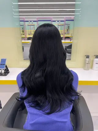ロング カラー 🦋色落ち綺麗カラー メンズYUZU🦋‪のヘアスタイル