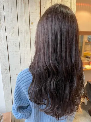 ロング カラー 福田 ジュンキのヘアスタイル