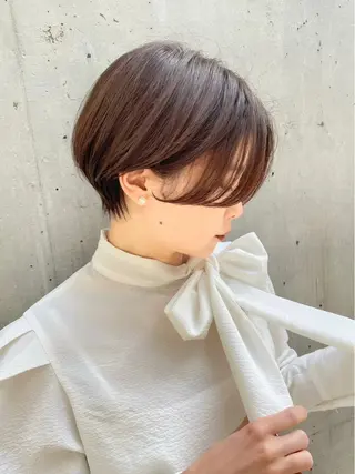 ショート 重里 瑠花のヘアスタイル