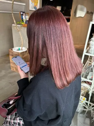 ミディアム カラー RoooHAIR/ ちあきのヘアスタイル