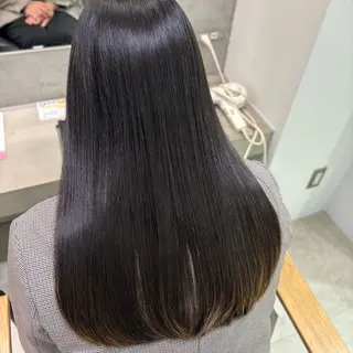 ロング カミヤ ミウのヘアスタイル