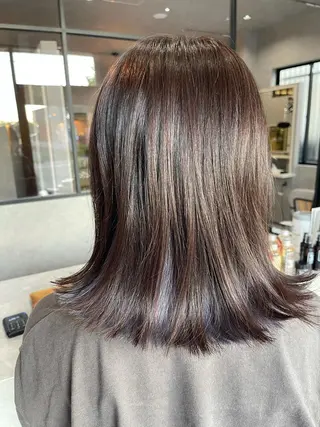 ミディアム カラー 一ノ瀬 暁のヘアスタイル