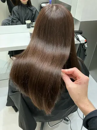ロング カラー 💖ブリーチなし透明 感💖ASAHIのヘアスタイル