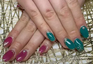 ネイル nail salon petillantのネイルデザイン
