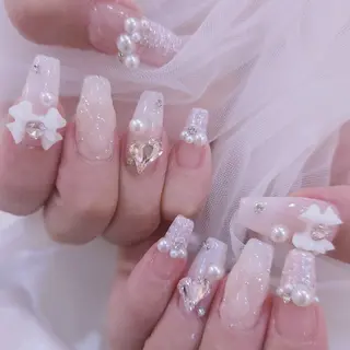 ネイル 梅田🦄中崎町🩵 u n o 0 1のネイルデザイン