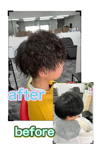 ショート パーマ 池田 成秀のヘアスタイル