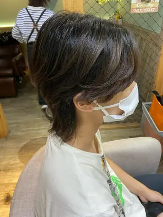 ミディアム メンズ CORE masaのヘアスタイル