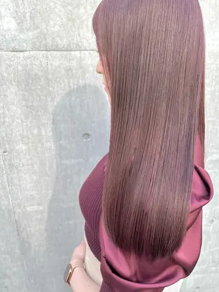 ロング カラー 🦄垢抜けボブ特化× 暖色カラー未来🦄のヘアスタイル
