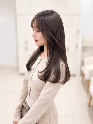 ロング カラー 金子 直樹のヘアスタイル