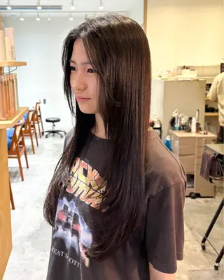 ロング ボブ/艶カラー 鎌倉/MIHO🌼のヘアスタイル