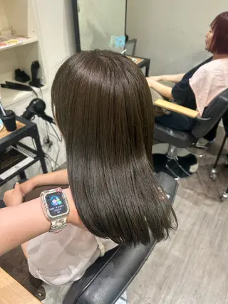ミディアム カラー ヘアアレンジ cocotte 💟草間紫音💟のヘアスタイル