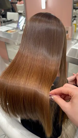 ロング 🫧髪質改善/縮毛 矯正/RIKOのヘアスタイル