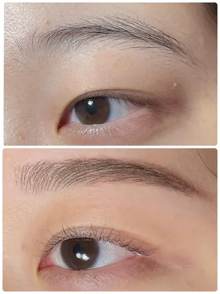 マツエク・マツパ アイブロウ H. Nakamuraのマツエク・マツパデザイン