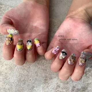 ネイル AERA nail shino🐱⸝꙳のネイルデザイン