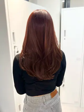 ロング カラー caho／韓国ヘア 盛れStyle🩶✨のヘアスタイル