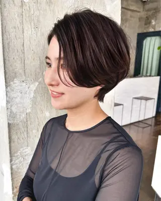 ショート 似合わせカット 🌈阿部辰洸🌈のヘアスタイル
