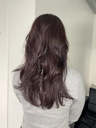 ミディアム ハイトーン/ネイル カナコ🫧のヘアスタイル