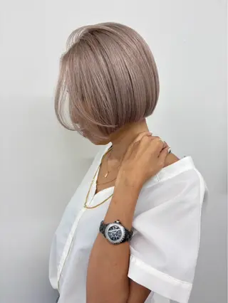 ショート カラー LA KING GINZA TOKYO所属・🧡ショートの達人 🧡SHOのヘアスタイル