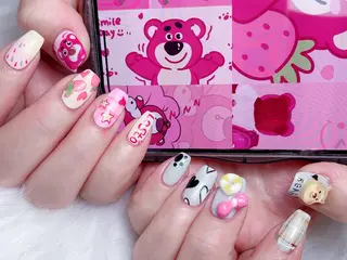 ネイル M🌷nail 長さだし専門店のネイルデザイン