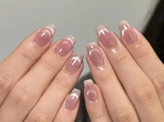 ネイル By moonネイル 🌷ワンホン/韓国風のネイルデザイン