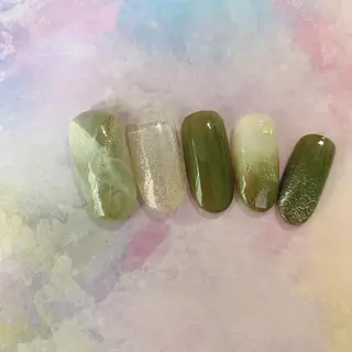 カラー ネイル Moonstone Salonのネイルデザイン