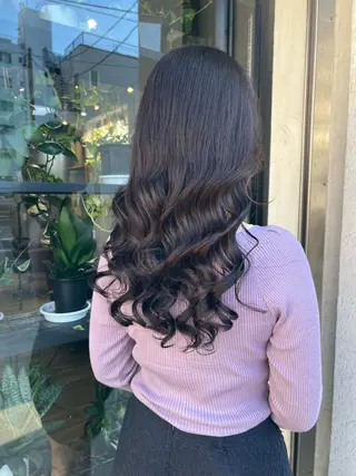 ロング パーマ 高橋 竜也のヘアスタイル