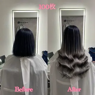 ロング シールエクステ ♡SAORI♡のヘアスタイル