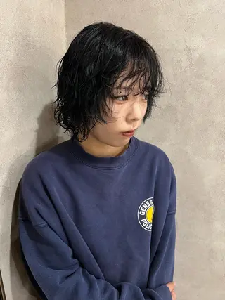 ショート RIENS 高森俊輔のヘアスタイル