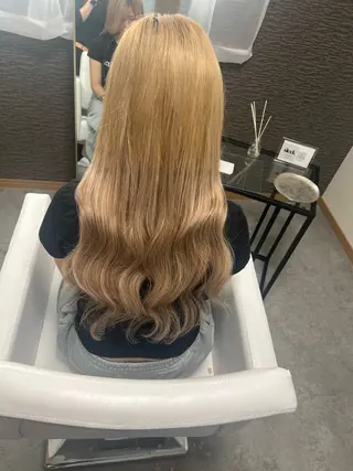 ロング エクステ・セット 専門店Sleekのヘアスタイル