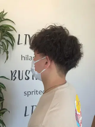 パーマ メンズ 髪質改善特化 谷口祐綺のヘアスタイル