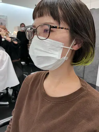 ショート 似合わせパーマ/ 山本銀次郎のヘアスタイル