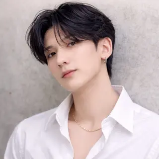 メンズ シャドウ/フェザー ニュアンスヘアメンズのヘアスタイル