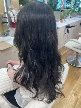 ロング カラー パーマ 🎀レイヤー/パーマ カラー/ai🎀のヘアスタイル