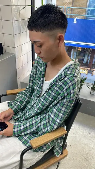 ショート メンズ専門サロン wokeのヘアスタイル