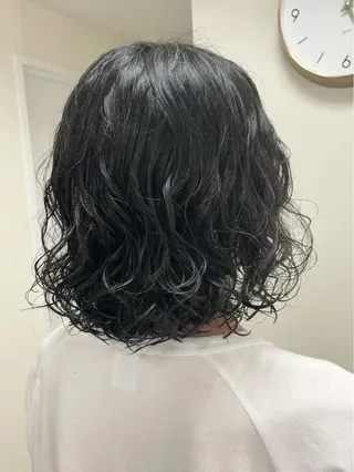 ミディアム パーマ メンズ 倉持美雪 ＊幸せの伝導師＊のヘアスタイル