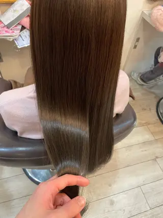 ロング 元自衛官美容師 つや。のヘアスタイル