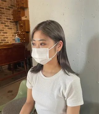 セミロング カラー 🌼褒められヘア🌼 kaoのヘアスタイル