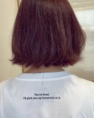 ショート カラー 天野 瑠真のヘアスタイル