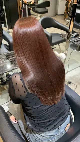 セミロング カラー 鈴木 星允のヘアスタイル